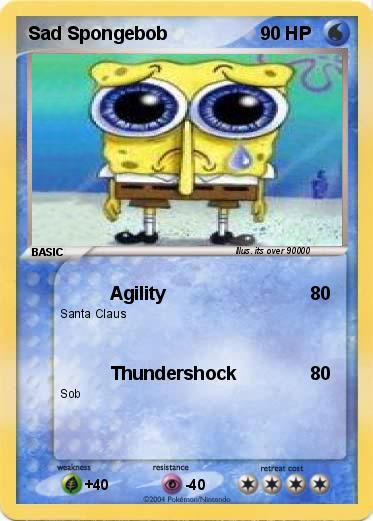 Pokemon Sad Spongebob