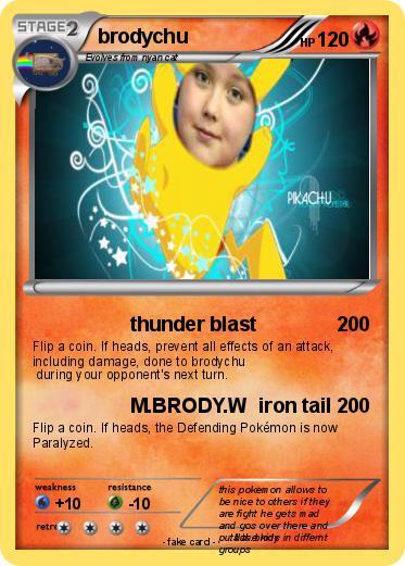 Pokemon brodychu