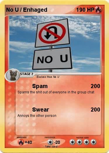 Pokemon No U / Enhaged