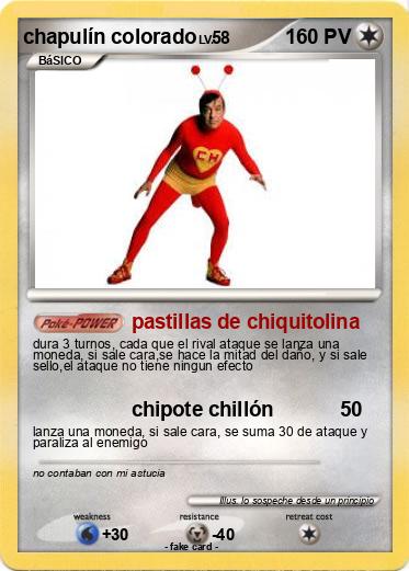 Pokemon chapulín colorado