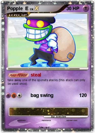 Pokemon Popple  E