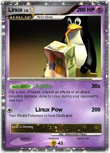 Pokemon Linux
