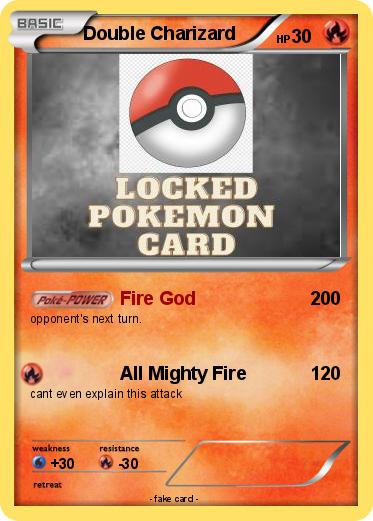 Pokemon Double Charizard