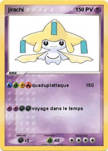 Pokemon jirachi