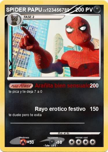 Pokemon SPIDER PAPU