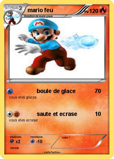 Pokemon mario feu