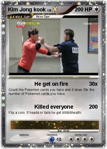 Pokemon Kim Jong kook