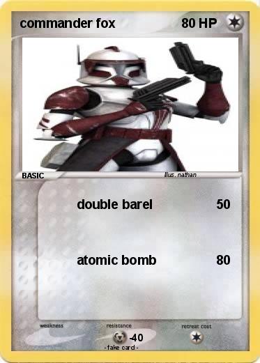 Pokemon commander fox
