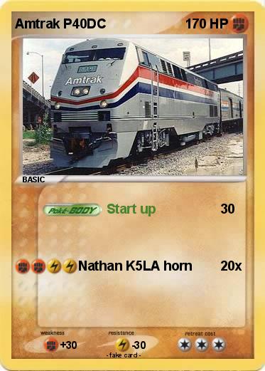 Pokemon Amtrak P40DC