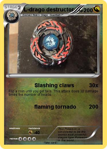 Pokemon L-drago destructor