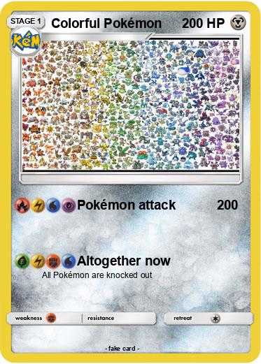 Pokemon Colorful Pokémon