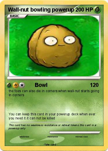 Pokemon Wall-nut bowling powerup