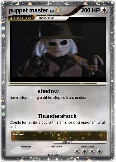 Pokemon puppet master