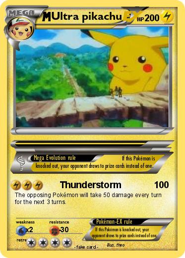 Pokemon Ultra pikachu