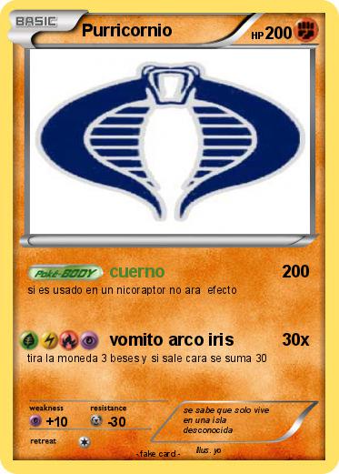 Pokemon Purricornio