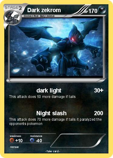 Pokemon Dark zekrom