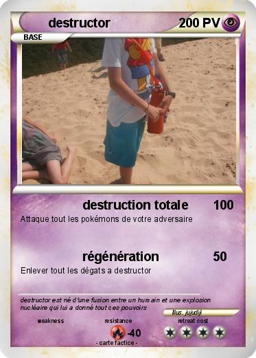 Pokemon destructor