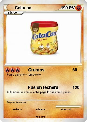 Pokemon Colacao