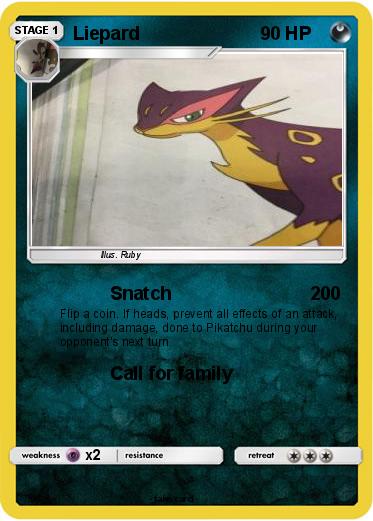 Pokemon Liepard