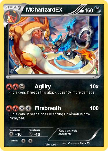 Pokemon MCharizardEX