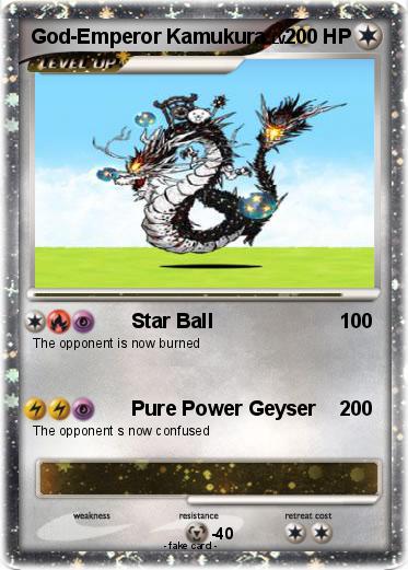 Pokemon God-Emperor Kamukura