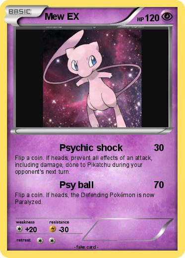 Pokemon Mew EX