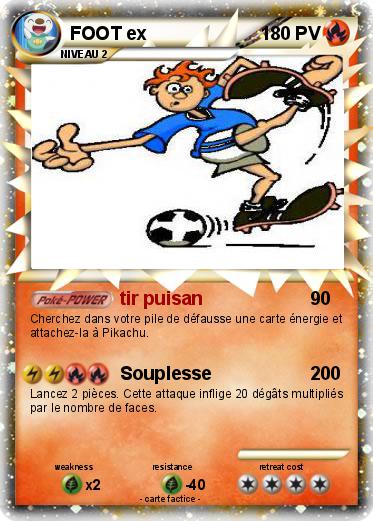 Pokemon FOOT ex