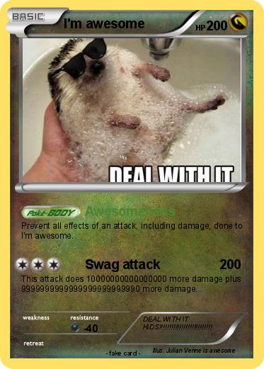 Pokemon I'm awesome