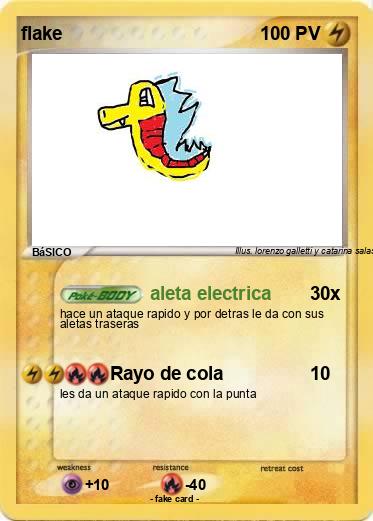 Pokemon flake