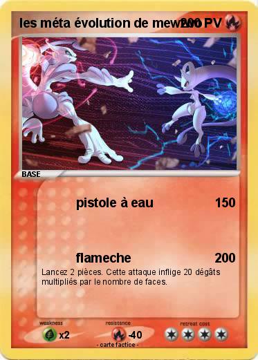 Pokemon les méta évolution de mewtwo