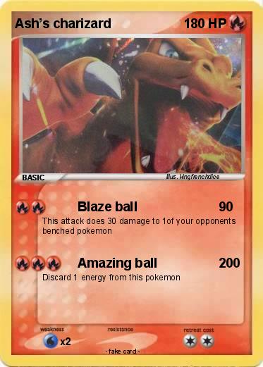 Pokemon Ash’s charizard