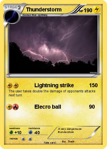 Pokemon Thunderstorm