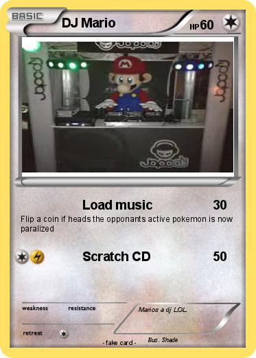 Pokemon DJ Mario