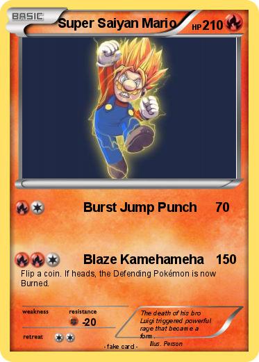 Pokemon Super Saiyan Mario