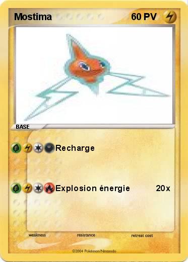 Pokemon Mostima