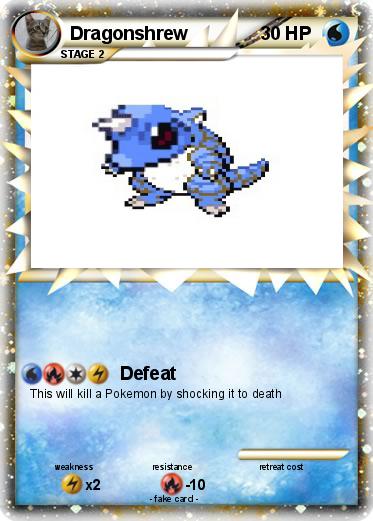 Pokemon Dragonshrew