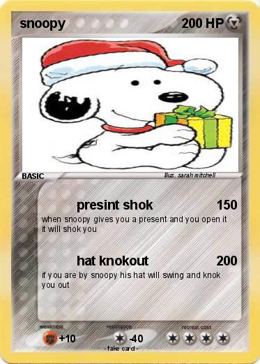 Pokemon snoopy