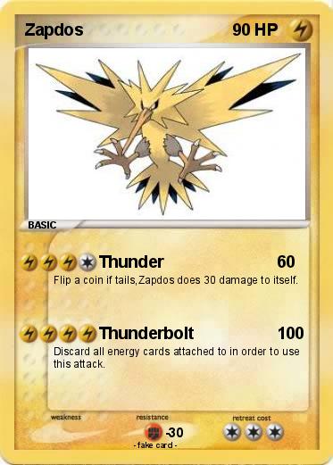 Pokemon Zapdos