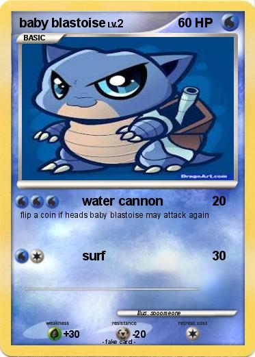 Pokemon baby blastoise