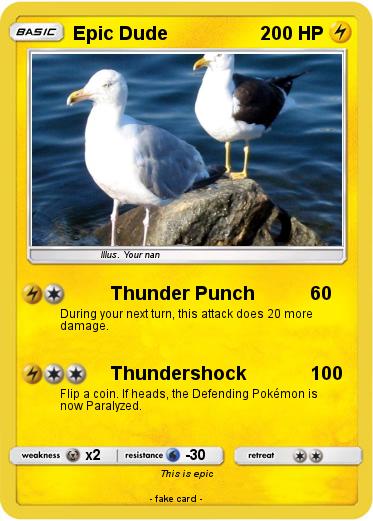Pokemon Epic Dude