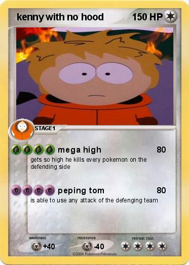 Pokemon  kenny with no hood