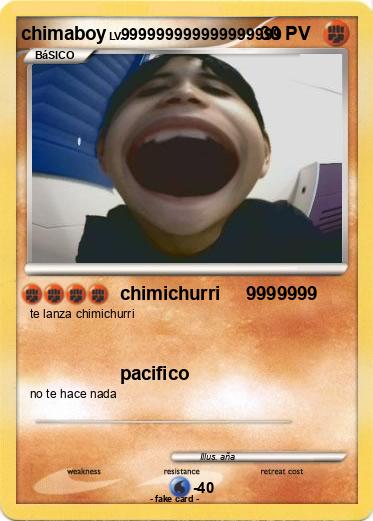 Pokemon chimaboy