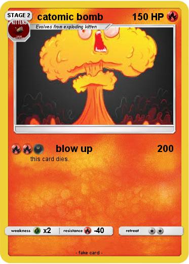 Pokemon catomic bomb