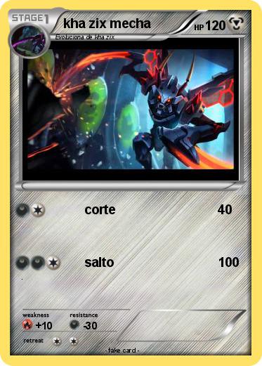 Pokemon kha zix mecha