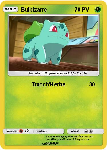 Pokemon Bulbizarre