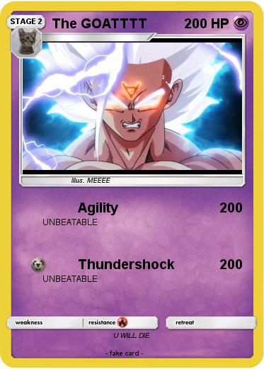Pokemon The GOATTTT