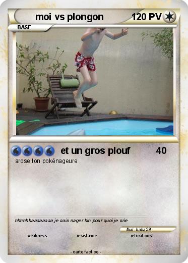 Pokemon moi vs plongon