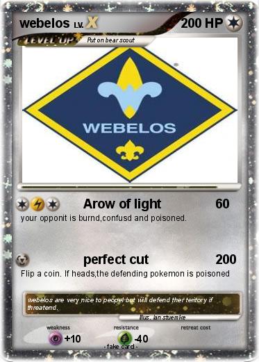Pokemon webelos