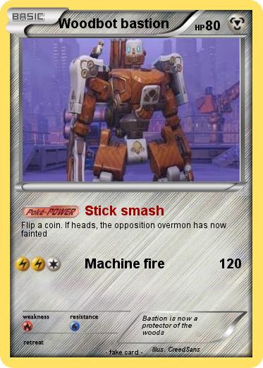 Pokemon Woodbot bastion