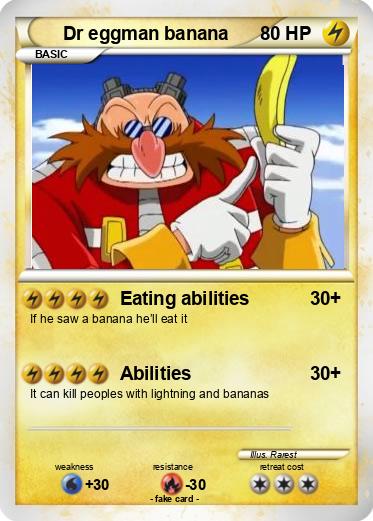 Pokemon Dr eggman banana